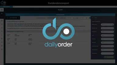 Vorschaubild: Kundendatenexport